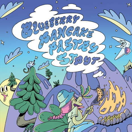 Blueberry Pancake Pastry Stout